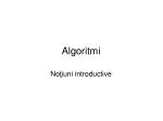 Algoritmi - slide 1