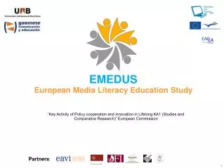 EMEDUS European Media Literacy Education Study