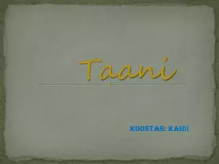 Taani