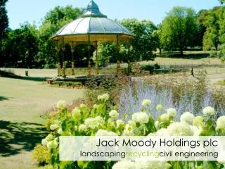 Jack Moody Holdings plc landscaping recycling civil engineering
