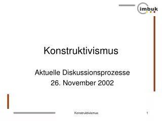 konstruktivismus