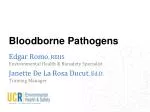 Bloodborne Pathogens - slide 1