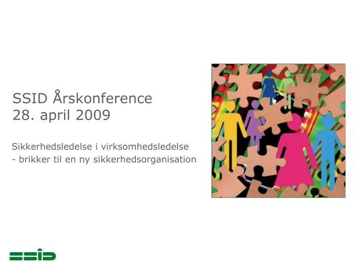 ssid rskonference 28 april 2009