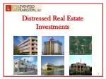 Distressed Real Estate Investments
