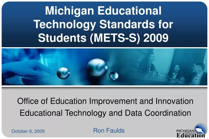 michigan educational technology standards for students mets s 2009