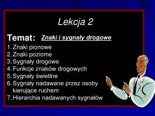 lekcja 2