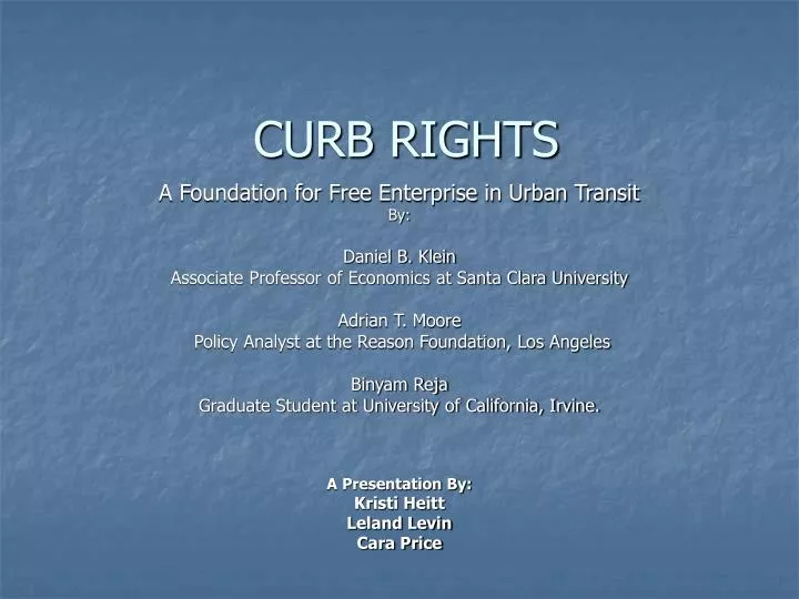 curb rights
