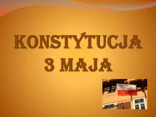 konstytucja 3 maja