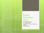 English Education Issues - slide 1