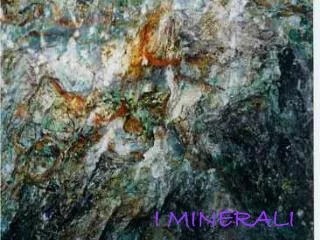 i minerali