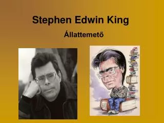 stephen edwin king