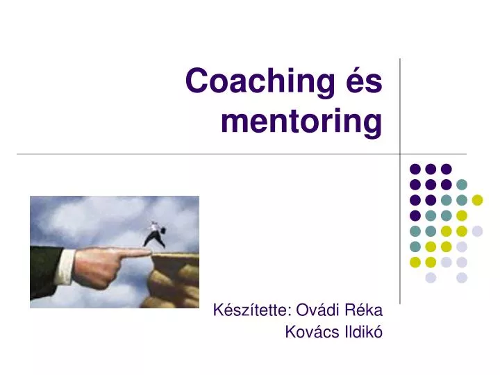 coaching s mentoring
