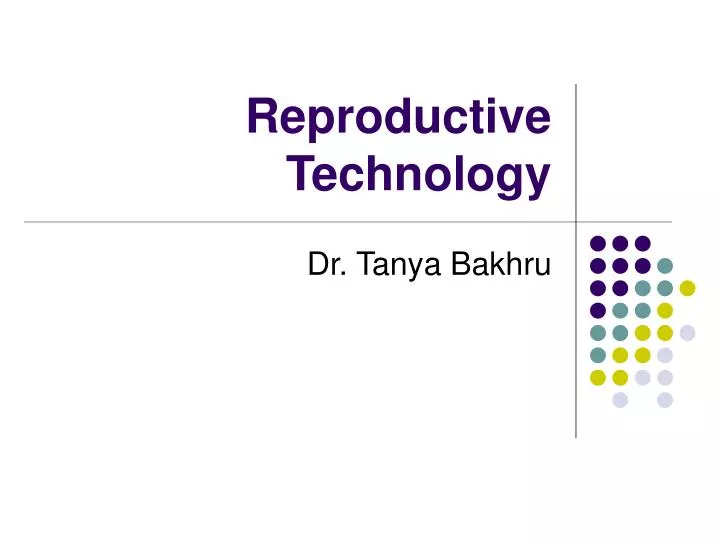 reproductive technology