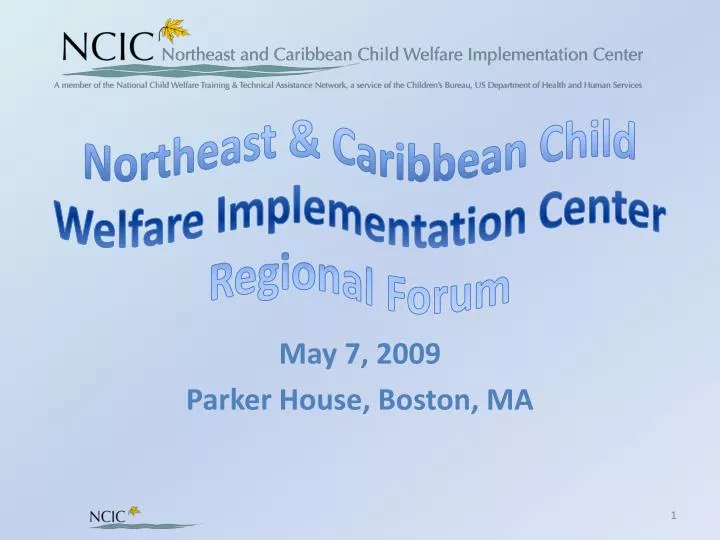 northeast caribbean child welfare implementation center regional forum