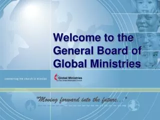 Welcome to the General Board of Global Ministries