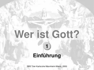 wer ist gott