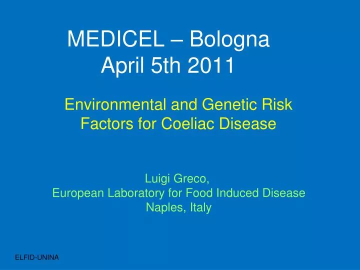 medicel bologna april 5th 2011