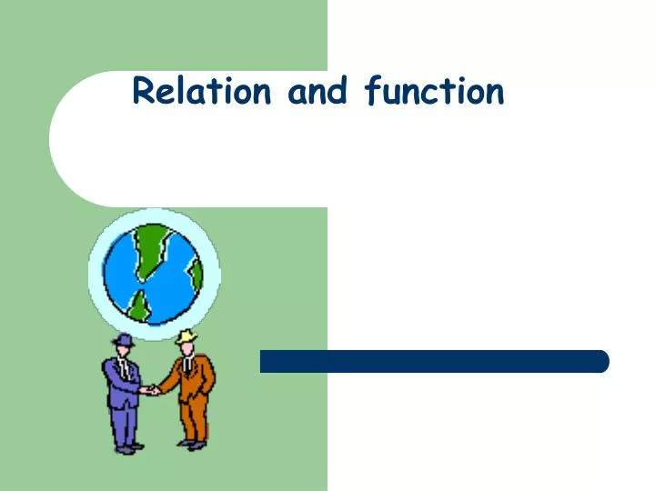 relation and function