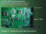 Chapter 5: Arithmetic and Logic Instructions - slide 1