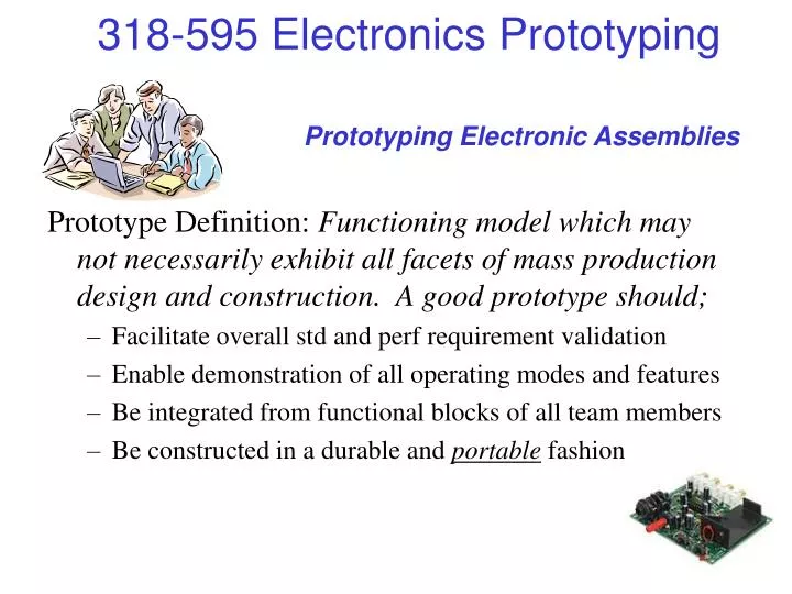 prototyping electronic assemblies