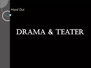 hand out