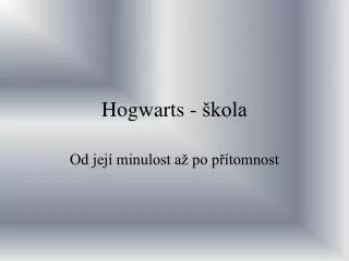 hogwarts kola