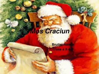 mos craciun