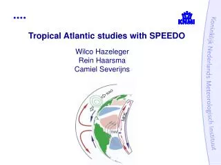 Tropical Atlantic studies with SPEEDO