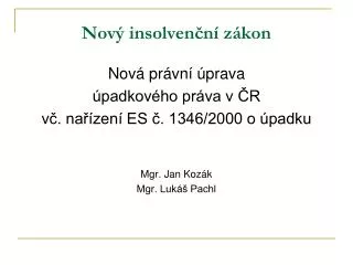 nov insolven n z kon