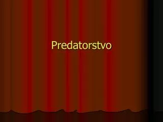 predatorstvo