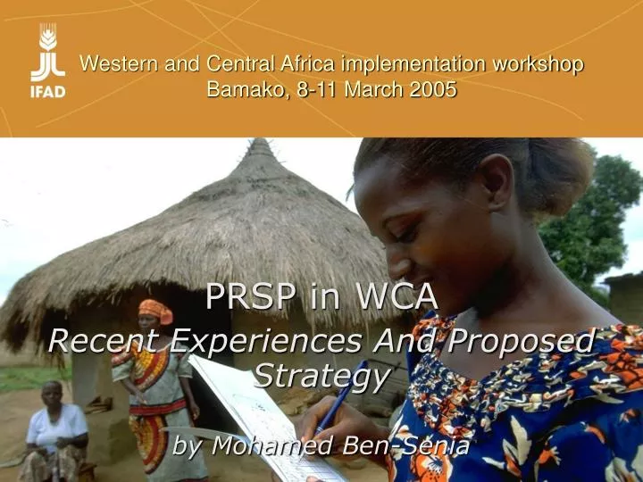 western and central africa implementation workshop bamako 8 11 march 2005