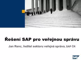 e en sap pro ve ejnou spr vu jan renc editel sektoru ve ejn spr va sap r