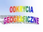 ODKRYCIA GEOGRAFICZNE - slide 1