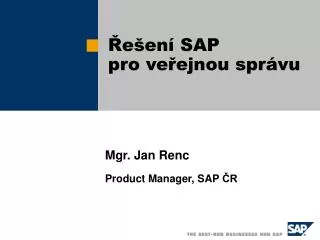 e en sap pro ve ejnou spr vu