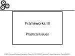 Understanding Application Frameworks: Usage, Learning, Evaluation, and Development Techniques - slide 1