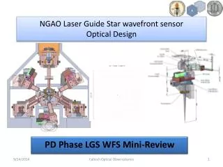 NGAO Laser Guide Star wavefront sensor Optical Design
