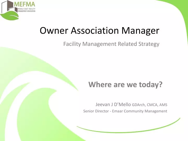owner association manager