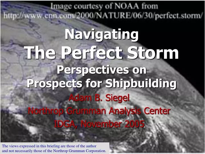 navigating the perfect storm perspectives on prospects for shipbuilding