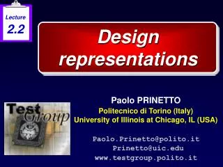 Design representations