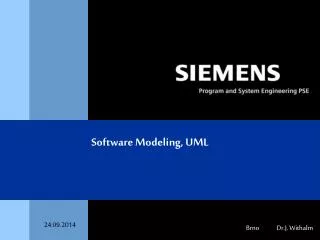Software Modeling, UML