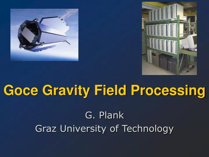 goce gravity field processing