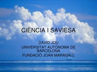 ci ncia i saviesa