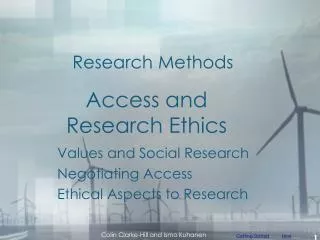 Access and Research Ethics