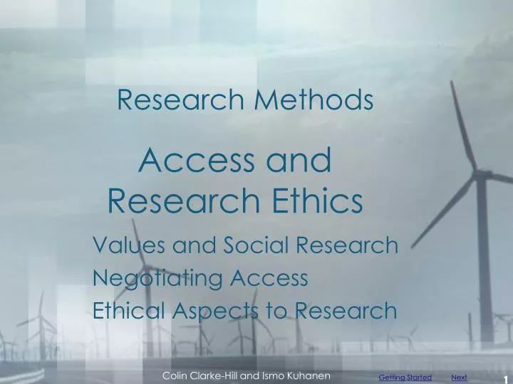 access and research ethics