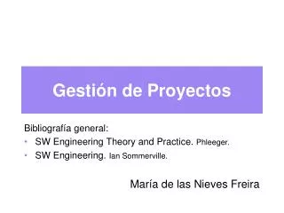 gesti n de proyecto s
