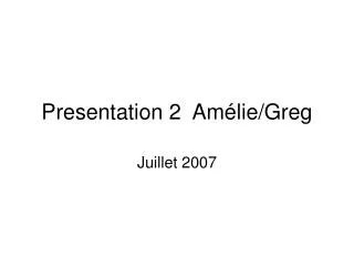 presentation 2 am lie greg