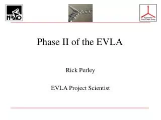 Phase II of the EVLA