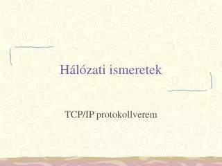 h l zati ismeretek