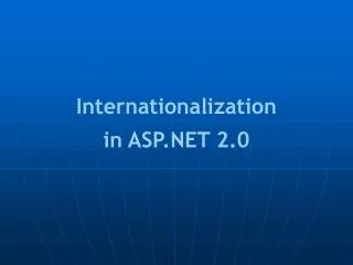 Internationalization in ASP.NET 2.0
