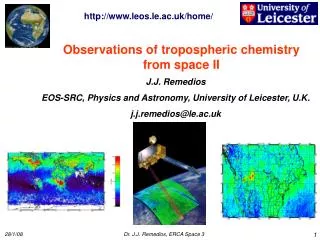 Observations of tropospheric chemistry from space II